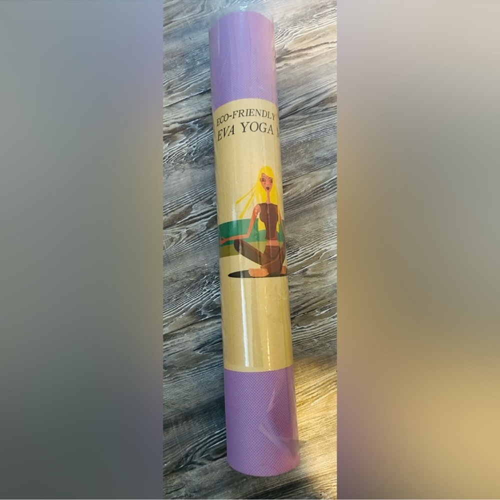 NWT Two mats for price of one Eco Friendly Eva Yoga Mats